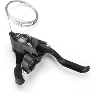 Xezon Bicycle Gear Shifter for Bicycle 7 Gears Right Side 7 Speed Right Handle Shifter Bicycle Brake Disk