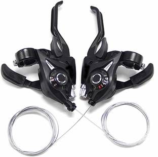 SHIVEXIM Premium 3*7 Speed & 3*7 Vitesses Gear Shifter Shift/Brake Lever Bicycle Brake Disk Bicycle Brake Disk