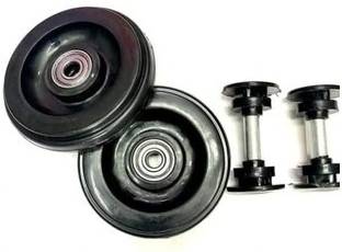 IndiaLot Magic-Swing Car Wheel 2pcs (Black) Bicycle Brake Disk