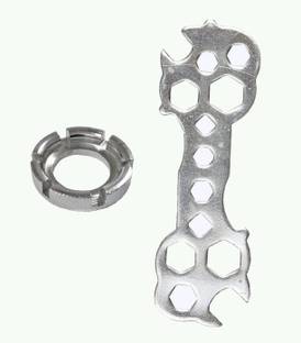 IndiaLot Bicycle Tool Kit Cycle 13 Spanner With 6 Way Spoke For Maintenance 002 Bicycle Brake Disk