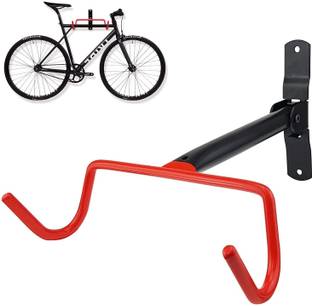 IndiaLot Bicycle Bracket Wall Mounts Folding Rack Storage Dual Hooks Hanger Bicycle Brake Disk