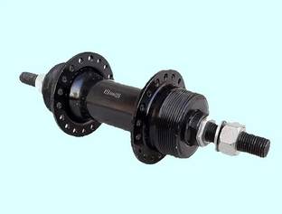 IndiaLot Cycle Hub 36 Spoke Hole Rear/Back Both Side Threaded 0004 Bicycle Brake Disk