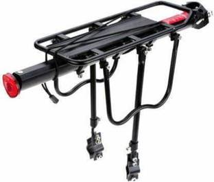 SHIVEXIM Alloy Adjustable Rear Rack 110 Lbs Capacity Aluminium  Bicycle Carrier