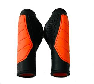 impetus Handle Grip Cycle Set Dual Color Soft Rubber Non Toxic MTB City Bikes Bicycle Handle Grip