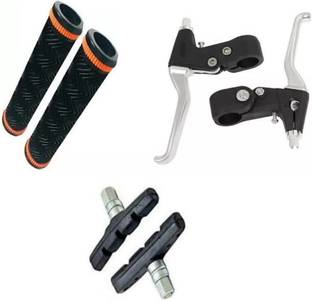 PICA HANDLE GRIP WITH BREAK CLUTCH LEVER+BREAK SHOE Bicycle Handle Grip