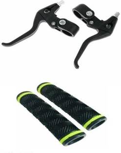 PICA GREEN HANDLE GRIP WITH BLACK CLUTCH LEVER Bicycle Handle Grip