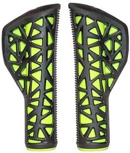 PRAKMO Green Black Rubber Anti-Slip Bicycle Handle Grips For Cycle, MTB BMX Bike Bicycle Handle Grip