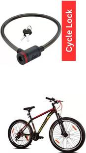 E-Shoppe Cycle Multipurpose Cable Lock For Leader Saffire 27 Cycle Lock