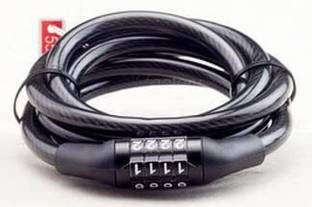 Khargadham Multipurpose Steel Wire Cable helmet Lock Cycle Accessories Heavy-duty Cycle Lock
