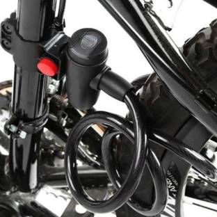 Qiisx New Upgrade Durable Design Super Secure Bicycle Cable Lock With Mounting Bracket Cycle Lock