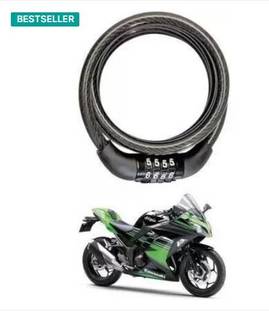 Orld Universal Number Chain Cable Bike/Bicycle Helmet Lock Cycle Lock 4 Digit Lock Cycle Lock