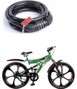 E-Shoppe Cycle Number Smart Lock For Lava Fshox Db 26T Multispe Cycle Lock