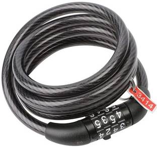DSTECHBAR Cycle 4 Digit Lock High Security Anti-Thief Bicycle Bike Password Cable Lock Cycle Lock