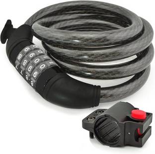 Hitman Bicycle Bike Lock 4-Digital Password Security Guard Against Theft Smart E-bike Cycle Lock