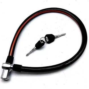 Unrang Cycle, Bike, Helmet Cable Lock with 2 Star Keys Cycle Lock