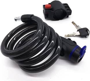 Manogyam Security Guard Against Theft Smart E-bike Steel Wire Cable Accessorie Cycle Lock