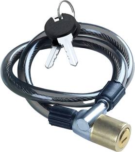 QERESTON Multi purpose Cable Lock | Bike, Helmets, Scooters (Pack of 1) Cycle Lock