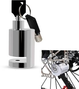 Xezon Bicycle Durable Build Mini Anti-Theft Disc Lock with 2 Keys Cycle Lock