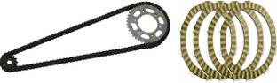 Digital Craft YAMAHA FZS V1 Chain Set With Clutch Plate 40 Teeth Sprocket