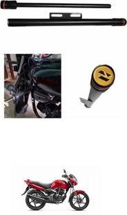 E-Shoppe NEW STYLISH HEAVY SINGLE ROD OPEN LEG GUARD FOR Unicorn Bike Crash Guard
