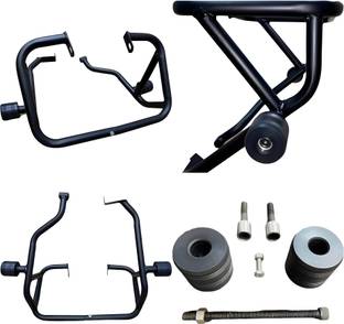 AATRU AUTO Super Metal Crash Guard With Slider Compatible For MT-15