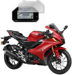 FriendZon 9H Speedometer Scratch Guard Compatible with Yamaha R15V4, R15M, R25 (Pack Of 2) Bike Crash Guard