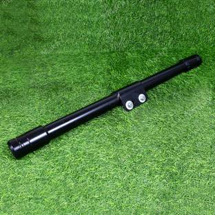 MACH7 ROYAL ENFIELD REBORN,METEOR SINGLE ROD HEAVY DUTY LEG GUARD BLACK MADE IN INDIA Bike Crash Guard