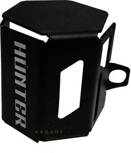 Vagary Black Rear Disc Oil Container Fluid Cap For Royal Enfield Hunter 350 Bike Crash Guard