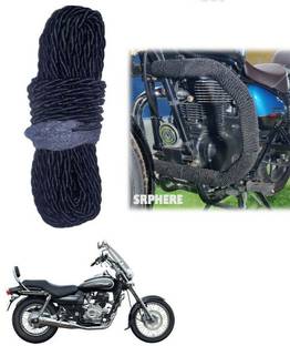 SRPHERE Bike Crash Guard Black Rope 12 Meter Long For Avenger 220 DTS-i