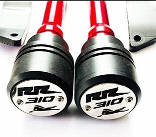 OBEROI'S TRADERS Premium Frame Sliders for TVS Apache RR 310 (Red) Bike Crash Guard