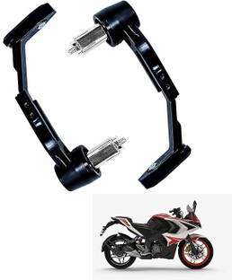 Golden Fox Motorcycle Brake Clutch Lever Guard Handlebar Protectors for Bajaj Pulsar RS 200 Handlebar Hand Guard