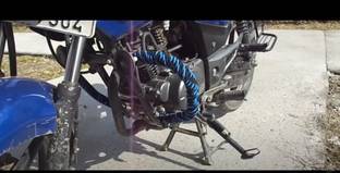 Philomena ROPE BLUE - 3 Bike Crash Guard Rope