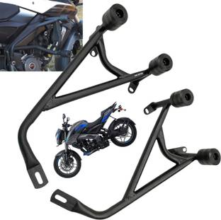 Dhe Best Bike Heavy Duty Leg Guard Crash Guard Safety 4 Slider for Bajaj Pulsur NS 160