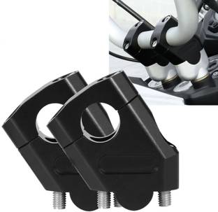 Vagary Universal Bike Handle Riser / Handlebar Height Raiser Clamps Handlebar Hand Guard