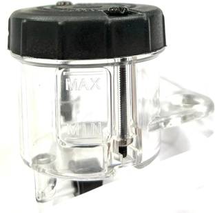 ASRYD Bike Front Brake Clutch Fluid Bottle Disc Oil Cup for Universal Bikes Clear Bike Crash Guard