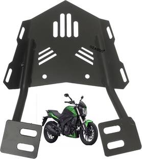 Auto MT BAJAJ DOMINAR 400\250 Trail Carrier Back Rack Metal Heavy Seat Extender Bike Crash Guard