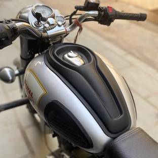 Golden Fox TankTie for Royal Enfield Classic 350 (2014-21, Matte Black) Bike Engine Guard