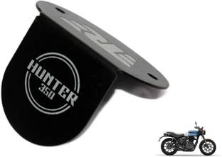OBEROI'S TRADERS Hunter 350 Black Front Disc Brake Fluid Reservoir Cap Cover Guard Protector Bike Crash Guard
