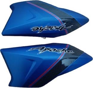 Mudsor APACHE RTR 160/180 TANK COVER (TPFC) BLUE Bike Radiator Guard