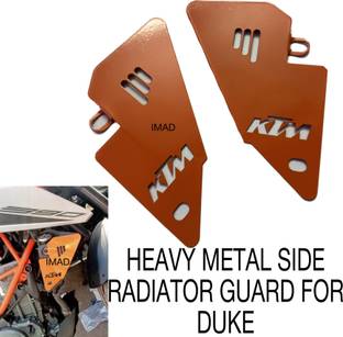 imad NEW DESIGN SIDE RADIATOR GUARD Bike Radiator Guard