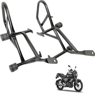 RS ACESSORIES HUB FZ v3.0 Heavy Quality Metal Crash Guard WITH SLIDERS SUITS BS6 AND BS4 FZ V3