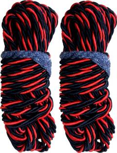 Vrider Leg Guard Rope Pack of 2 Bike Crash Guard Rope Red(Universal For Bike)