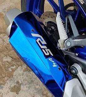 SGTB R15 V4 Exhaust Cover Silencer Protector Heavy Bike Crash Guard