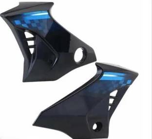 Mudsor TPFC GLAMOUR- BLACK & BLUE Bike Radiator Guard