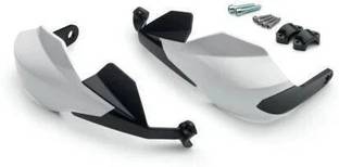 AOWBIKES HAND-GUARD-WHITE-W1 Handlebar Hand Guard