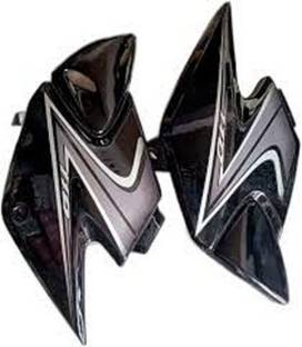 ARPIT ENTREPRISE Side Panel For Dream Yuga (Black/Grey) Bike Crash Guard