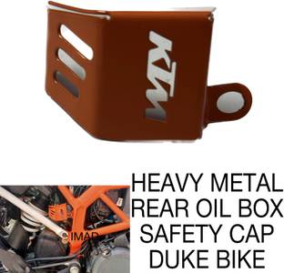 Aklin Boky REAR OIL BOX SAFETY COVER Bike Crash Guard