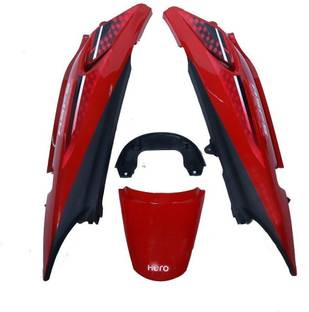Mudsor TAIL PANEL GLAMOUR RED Bike Crash Guard