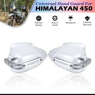 BRXR Himalayan 450 Handle Hand Guard Brake/Clutch Lever Guard Protector (WHITE) Handlebar Hand Guard