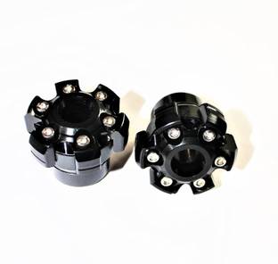 VermsBikers wheel front fork frame slider universal for bike 2pc Bike Crash Guard